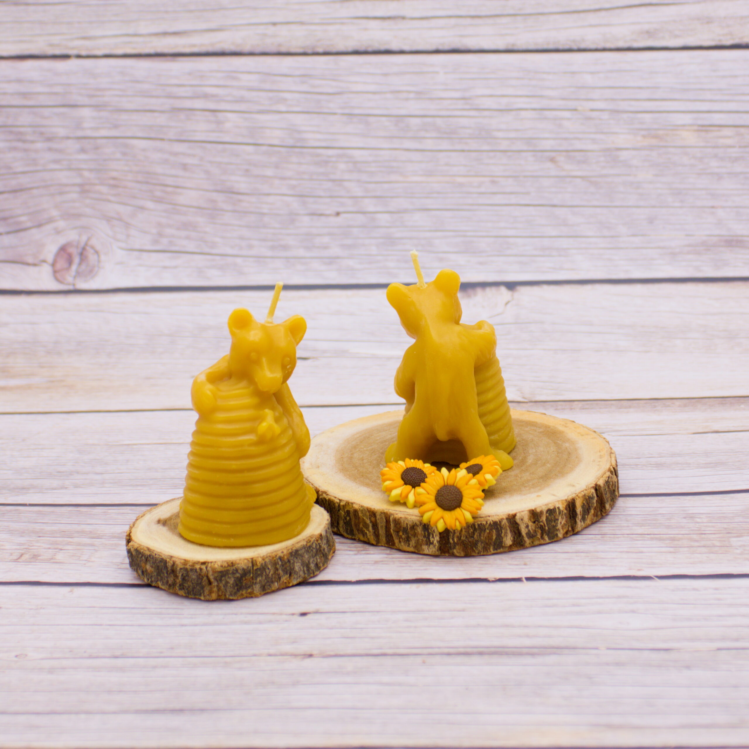 bear & hive beeswax candle Abstract Beezzz bear & hive beeswax candle pure and natural