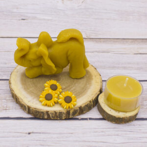 Beeswax Elephant Block 2 oz