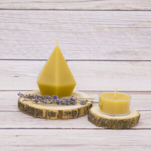 diamond beeswax candle florida pure and natural