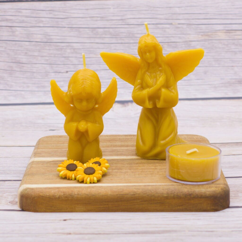 Home angel beeswax candle florida pure and natural