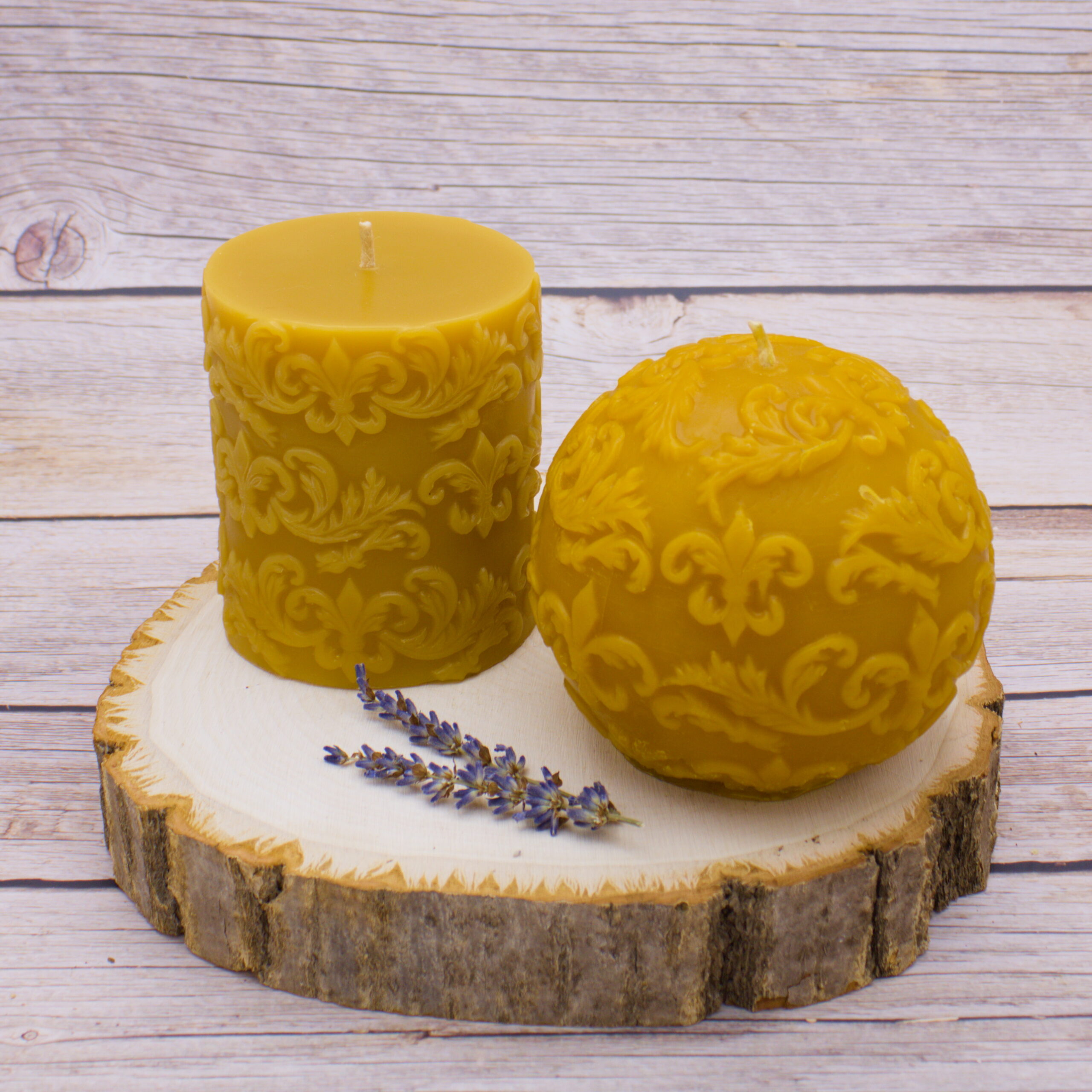 fleur de lis beeswax candle Abstract Beezzz fleur de lis beeswax candle pure and natural