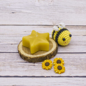 floating star beeswax candle florida pure & natural