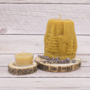 stone mountain beeswax candle florida pure and natural