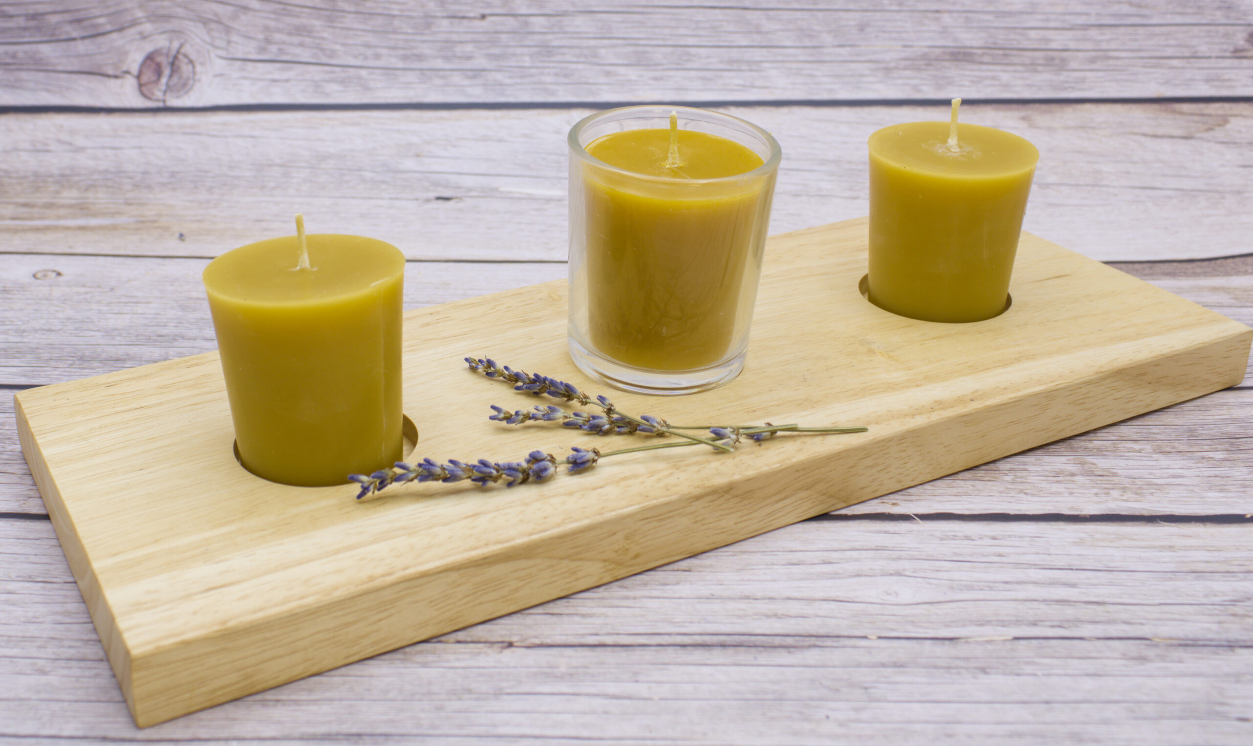 votive beeswax candles