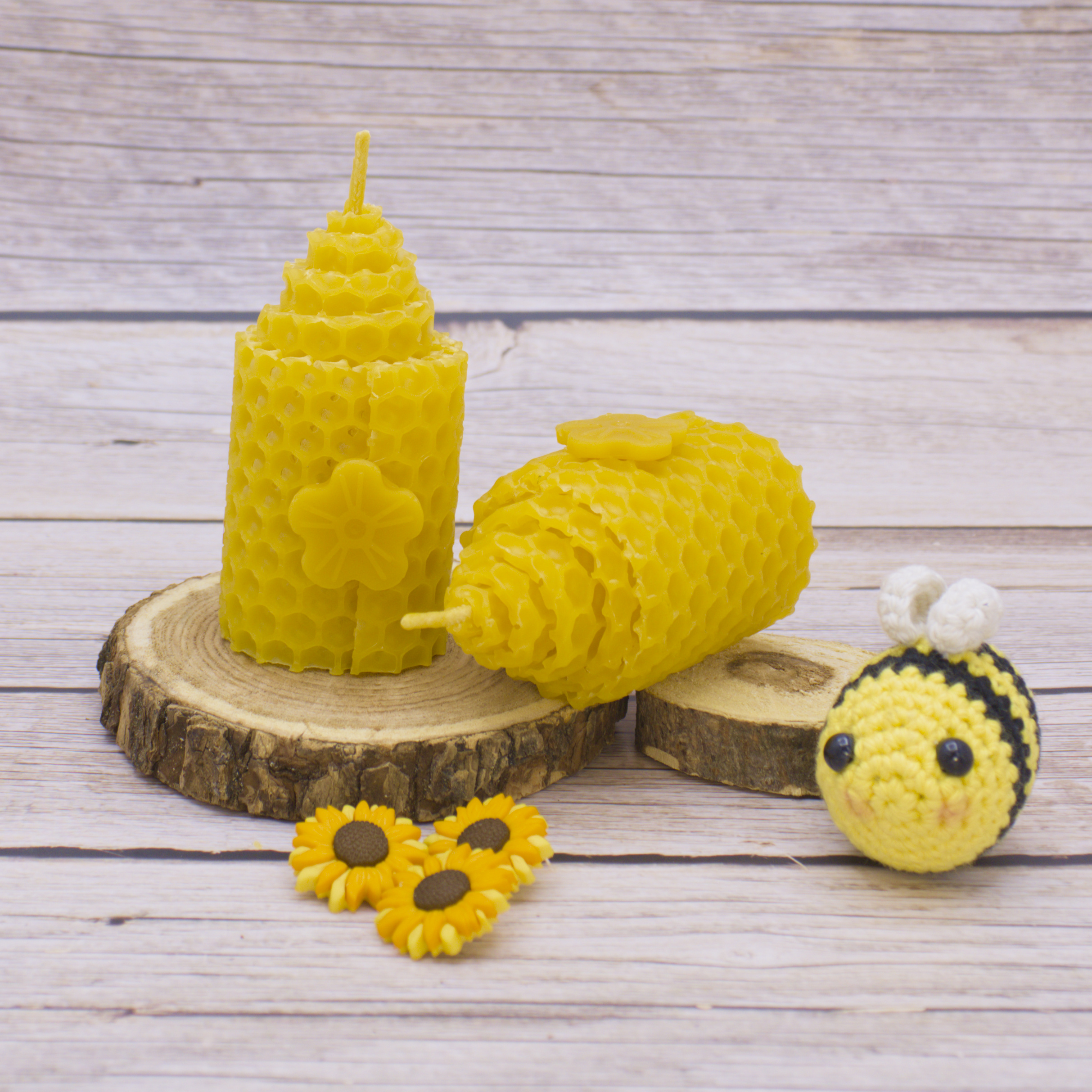 votive rolled beeswax candle Florida Beeswax Abtract Beezzz votive rolled beeswax candle Florida Beeswax