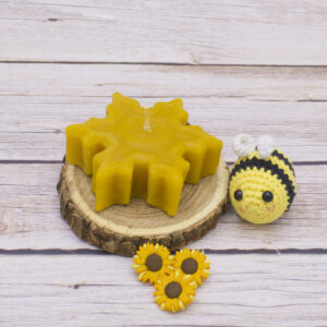 snowflake beeswax candle florida