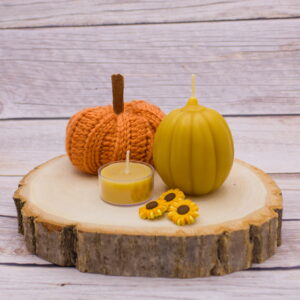 small pumkin pure & natural beeswax candles florida